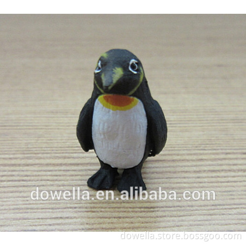 plastic lovely mini penguin toy/small penguin animal toy